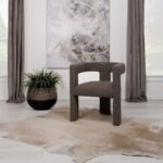 Petra Bouclé Accent Side Chair by Coaster Furniture