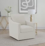 Winter Accent Swivel Chair Beige by Coaster Furniture