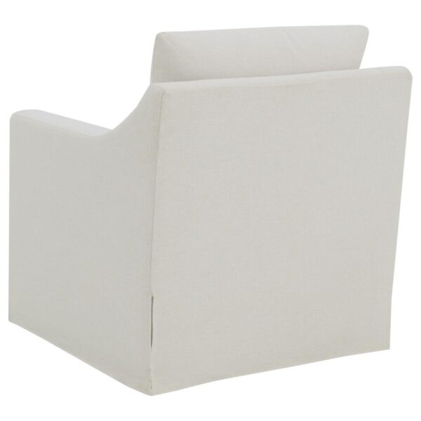 Winter Accent Swivel Chair Beige by Coaster Furniture - Image 2