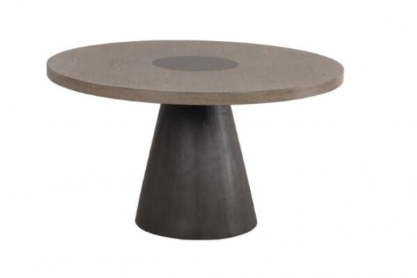 Broager Round Dining Table FM3331DB-RT-TABLE – Contemporary by Furniture of America - Image 5