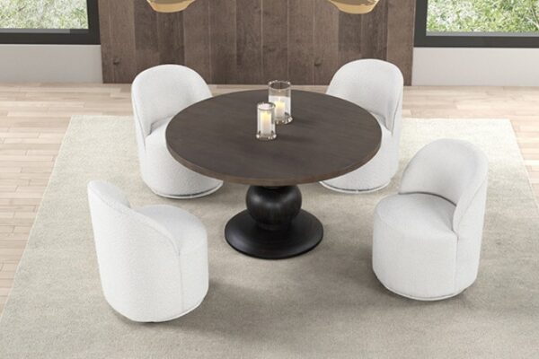Essen Round Dining Table  FM3430ES-RT-TABLE Sophisticated Style by Furniture of America - Image 3