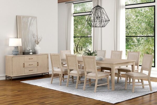 Sandnes Light Oak Dining Chair (Set of 2) FM3369AK-SC-2PK Transitional by Furniture of America - Image 2