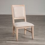 Distressed Natural Side Chair (Set of 2) FM3601NT-SC-2PK Transitional by Furniture of America