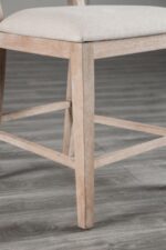 Orbetello Distressed Natural Counter Chair FM3601NT-PC-2PK Transitional by Furniture of America - Image 4