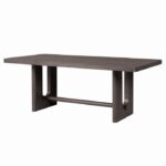 7-Piece Dining Table Set FM39004ES-T-7PC Modern Ash Gray Wood by Furniture of America - Image 2