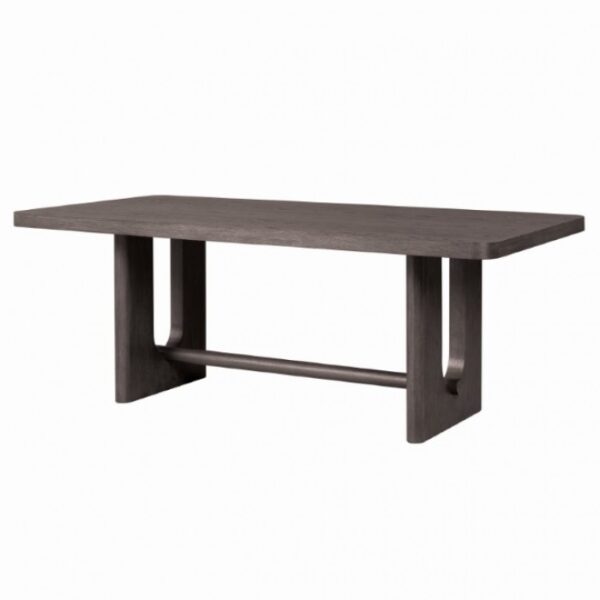 7-Piece Dining Table Set FM39004ES-T-7PC Modern Ash Gray Wood by Furniture of America - Image 2