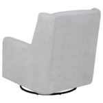 Serra Boucle Swivel Glider Dove Gray by Coaster Furniture - Image 2