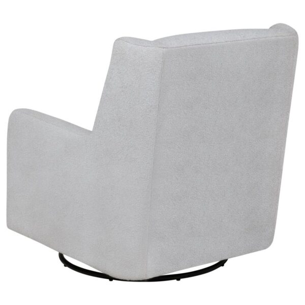 Serra Boucle Swivel Glider Dove Gray by Coaster Furniture - Image 2