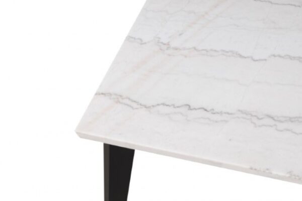 Sabro Square Counter Height Table FM3330BK-PST-TABLE Modern Marble by Furniture of America - Image 2
