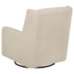 Serra Sandy Beige Swivel Glider Chair by Coaster Furniture - Image 2