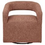 Westhill Boucle Upholstered Swivel Accent Chair Berry by Coaster Furniture - Image 4