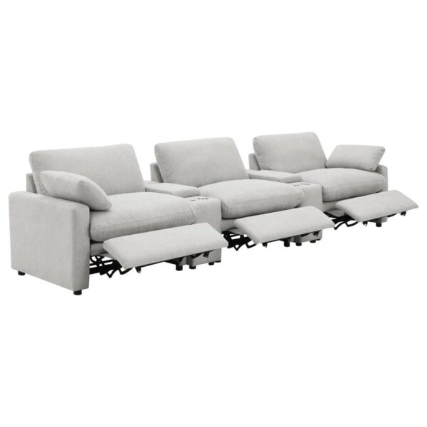 Collins 5-piece Power Reclining Home Theater Seating by Coaster Furniture - Image 5