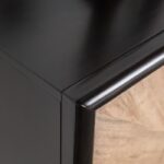 Lakeside Cabinet  FM39003BK-SV Modern Farmhouse Storage by Furniture of America - Image 3