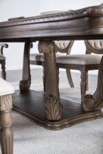 Seven Oaks Dining Table FM3418AK-T-TABLE Traditional Elegance by Furniture of America - Image 3