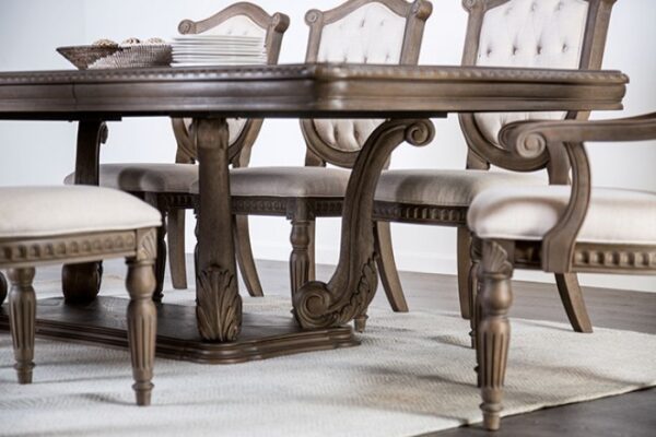 Seven Oaks Dining Table FM3418AK-T-TABLE Traditional Elegance by Furniture of America - Image 4