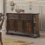 Hutch & Buffet FM31003DB-HB-SET – Traditional Dark Brown by Furniture of America - Image 6