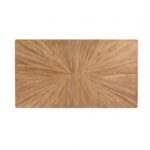 Natural Modern Farmhouse Dining Table by Furniture of America - Image 6