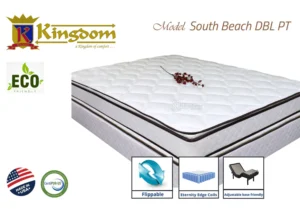 South Beach DBL Luxury Firm Hybrid By Kingdom Mattress