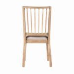 Natural Modern Farmhouse Side Chair by Furniture of America - Image 2