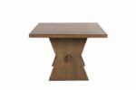 Rustic Farmhouse Rustic Oak Dining Table by Furniture of America - Image 5