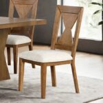Rustic Farmhouse Rustic Oak Side Chair (2/CTN) by Furniture of America