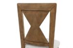 Rustic Farmhouse Rustic Oak Side Chair (2/CTN) by Furniture of America - Image 3
