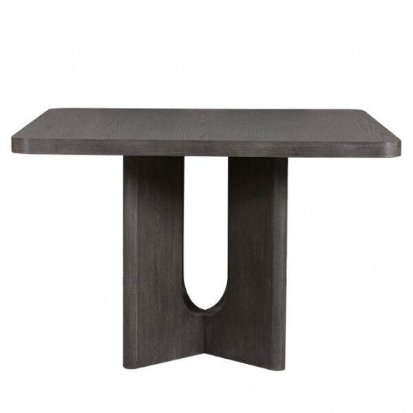 Modern Ash Gray Square Counter Ht. Table by Furniture of America - Image 4