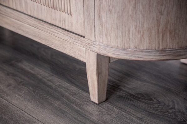 Modern White Oak Server by Furniture of America - Image 3