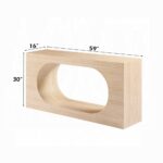 Inca Travertine Stone Console Table AC04737 By ACME - Image 2