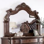 Esparanza Mirror Traditional Brown Cherry by Furniture of America