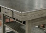 Anaya Counter Ht. Table Gray Transitional by Furniture of America - Image 4