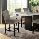 Kian Counter Ht. Table Transitional by Furniture of America