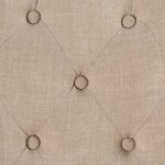 Alfred Side Chair Rustic Antique Black, Ivory by Furniture of America - Image 3