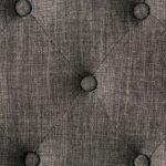 Alfred Side Chair Rustic Antique Black, Gray  by Furniture of America - Image 2