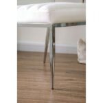 Cilegon Side Chair Contemporary White by Furniture of America - Image 2