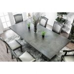 Alpena Dining Table Transitional Gray by Furniture of America - Image 4