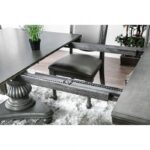 Alpena Dining Table Transitional Gray by Furniture of America - Image 3