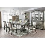 Alpena Dining Table Transitional Gray by Furniture of America - Image 6