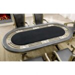 Melina Game Table Transitional Gray by Furniture of America - Image 5