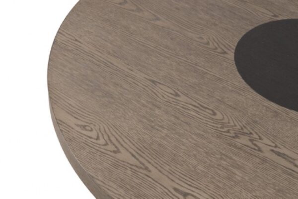 Broager 5 Pc Dining Table Set Contemporary Rustic Oak/Dark Walnut by Furniture of America - Image 4