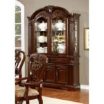 Elana Hutch & Buffet Traditional Brown Cherry by Furniture of America - Image 3
