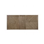 Julia Dining Table Rustic Light Oak, Beige by Furniture of America - Image 5