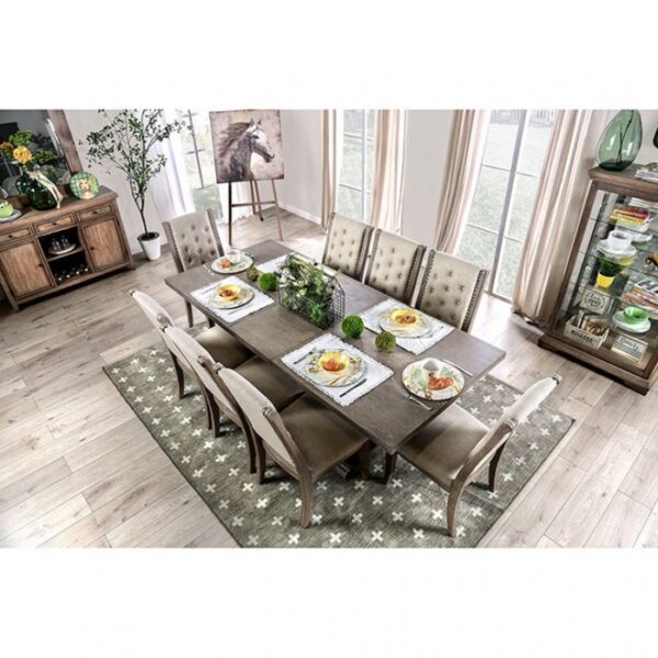 Patience Dining Table Rustic by Furniture of America - Image 4