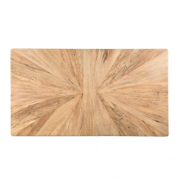 Lakeside 7 Pc. Dining Table Set Modern Farmhouse Natural by Furniture of America - Image 3