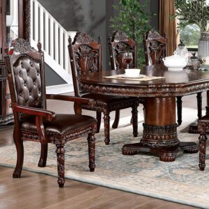 Canyonville 9 Pc Dining Table Set Traditional by Furniture of America