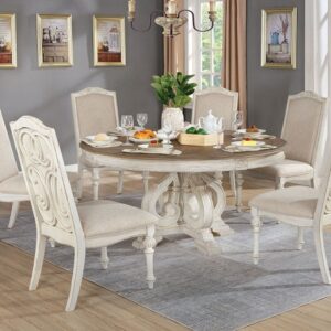 Arcadia 5 Pc Dining Table Set Rustic by Furniture of America