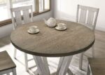 Dakota 5 Pc Counter Ht Table Set Rustic by Furniture of America - Image 3