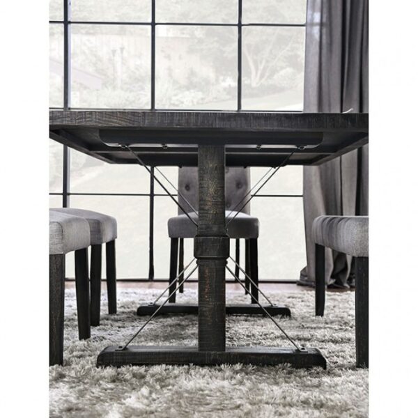 Alfred 7 Pc Dining Table Set Rustic by Furniture of America - Image 3