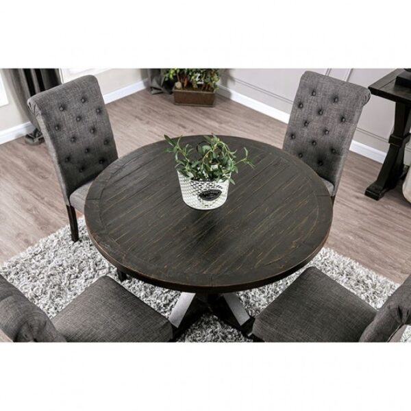 Alfred 5 Pc Dining Table Set Rustic by Furniture of America - Image 6