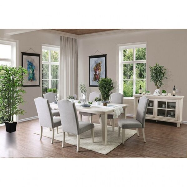 Daniella 7 Pc Dining Table Set Transitional by Furniture of America - Image 5